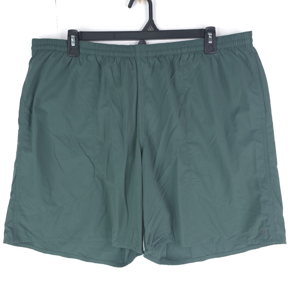 Duck Camp Swim Shorts Men 2XL Premium Outfitters Scout Outdoor Solid Green Lined